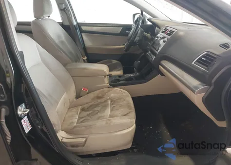 2016 Subaru Legacy 2.5I Premium из США, поврежденный, VIN 4S3BNAE60G3017404